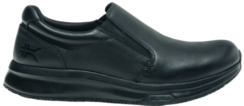 KURU Footwear KIVI 2.0 Men's Slip-On Shoe in JetBlack.